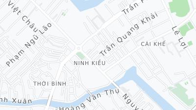 Hotel location map