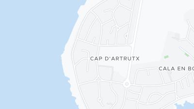 Mapa de localização do hotel