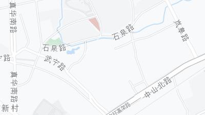 Kaart met de situering van het hotel