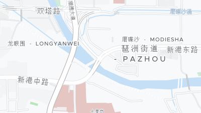 Hotel location map