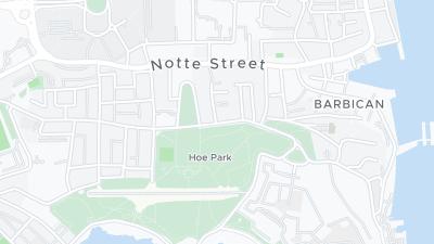 Hotel location map