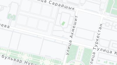 Hotel location map
