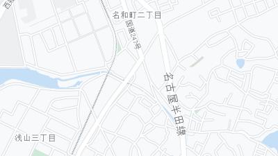 Kaart met de situering van het hotel