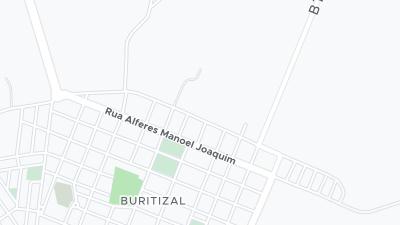 Kaart met de situering van het hotel