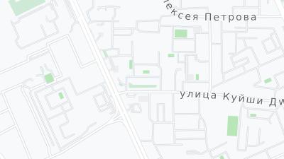 Hotel location map