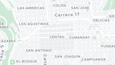 Hotel location map