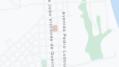 Mapa de localização do hotel