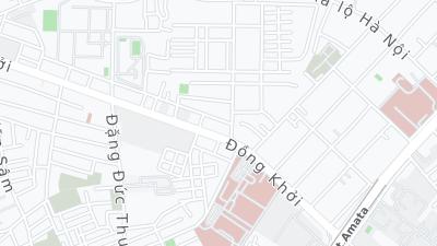 Hotel location map