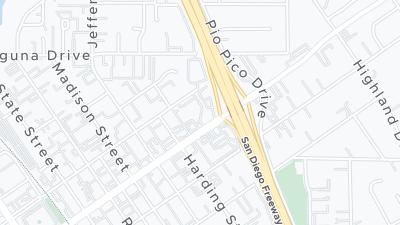 خريطة موقع الفندق