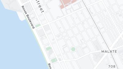 Mapa de localização do hotel