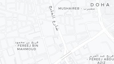Hotel location map