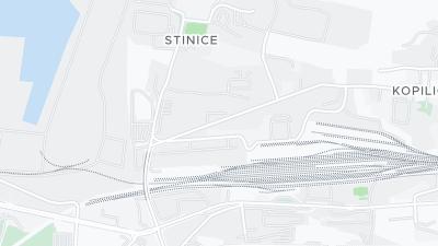 Mapa de localização do hotel