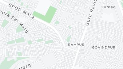 Hotel location map