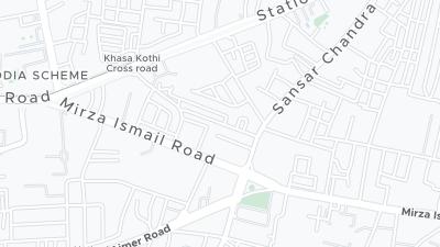 Mapa de localització de l'hotel