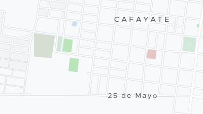 Kaart met de situering van het hotel