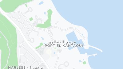 Hotel location map