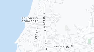 Hotel location map