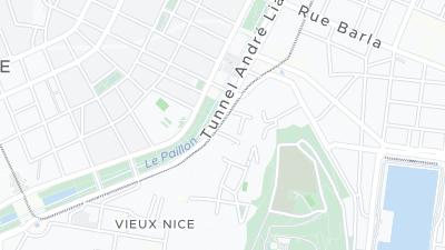 Hotel location map