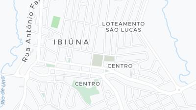 Kaart met de situering van het hotel