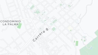 Mapa de localización del hotel