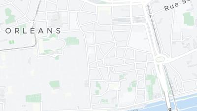 Kaart met de situering van het hotel