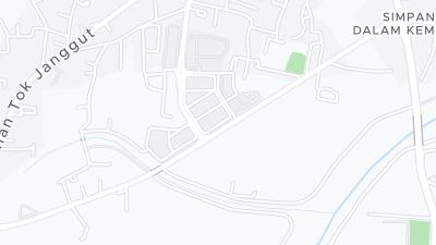 Mapa de localização do hotel