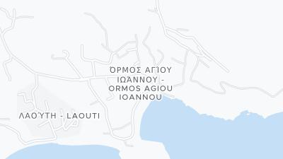 Hotel location map