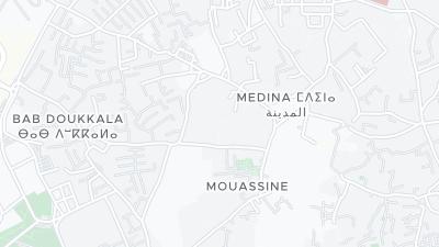 Mapa de localização do hotel