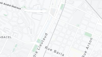 Plan de localisation de l'hôtel
