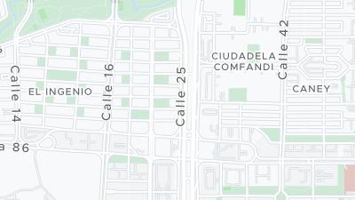 Карта локализации отеля