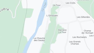 خريطة موقع الفندق