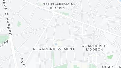 Plan de localisation de l'hôtel