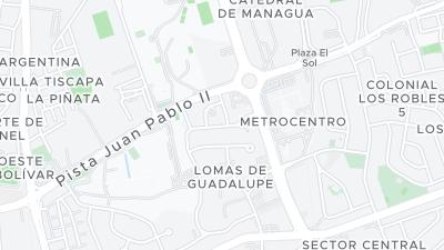 Hotel location map