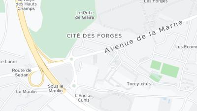 ホテル所在地マップ