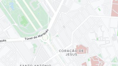 Mapa de localização do hotel