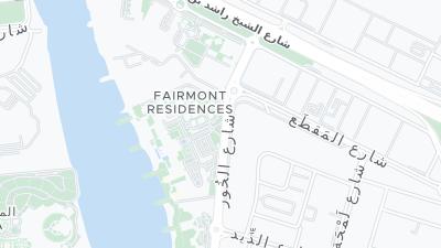 خريطة موقع الفندق