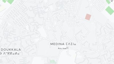 Plan de localisation de l'hôtel