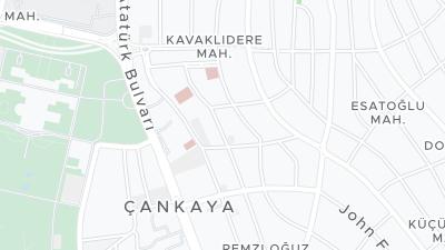 Mapa de localização do hotel