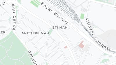 Mapa de localização do hotel