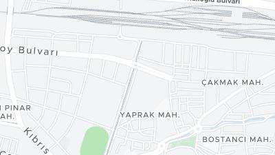 Kaart met de situering van het hotel