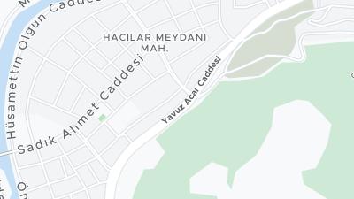 Hotel location map
