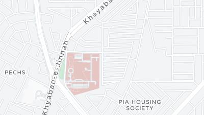Hotel location map
