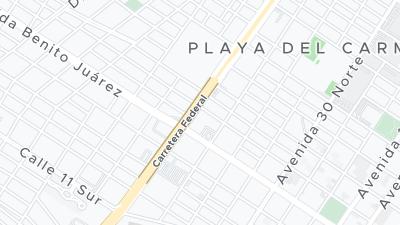 Hotel location map