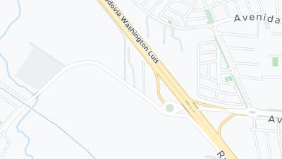 Kaart met de situering van het hotel