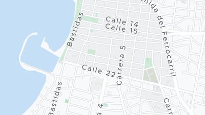 Hotel location map