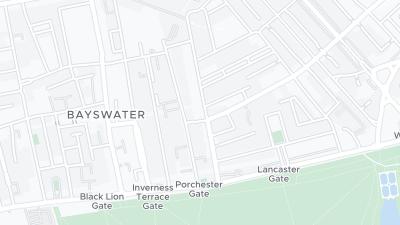 Hotel location map