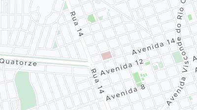 Kaart met de situering van het hotel