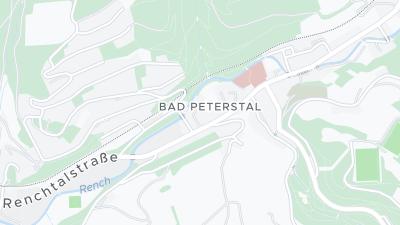 Mapa de localização do hotel