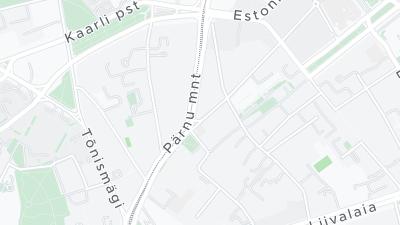 Hotel location map