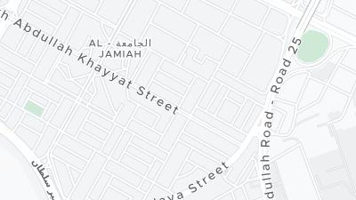 Hotel location map